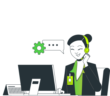 Contact Support Illustration